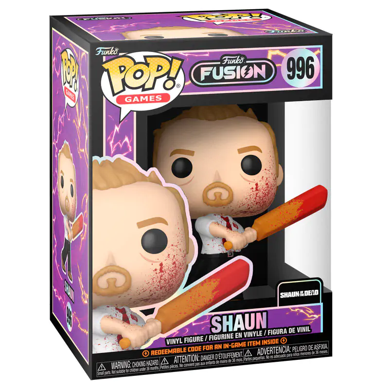 Funko Fusion: Shaun of the Dead Funko POP! Games Vinyl Figure Shaun 9 cm termékfotó