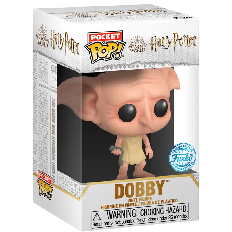 Harry Potter Pocket POP! &amp; Kids Tee Box Dobby (KD) Size Kids L product photo