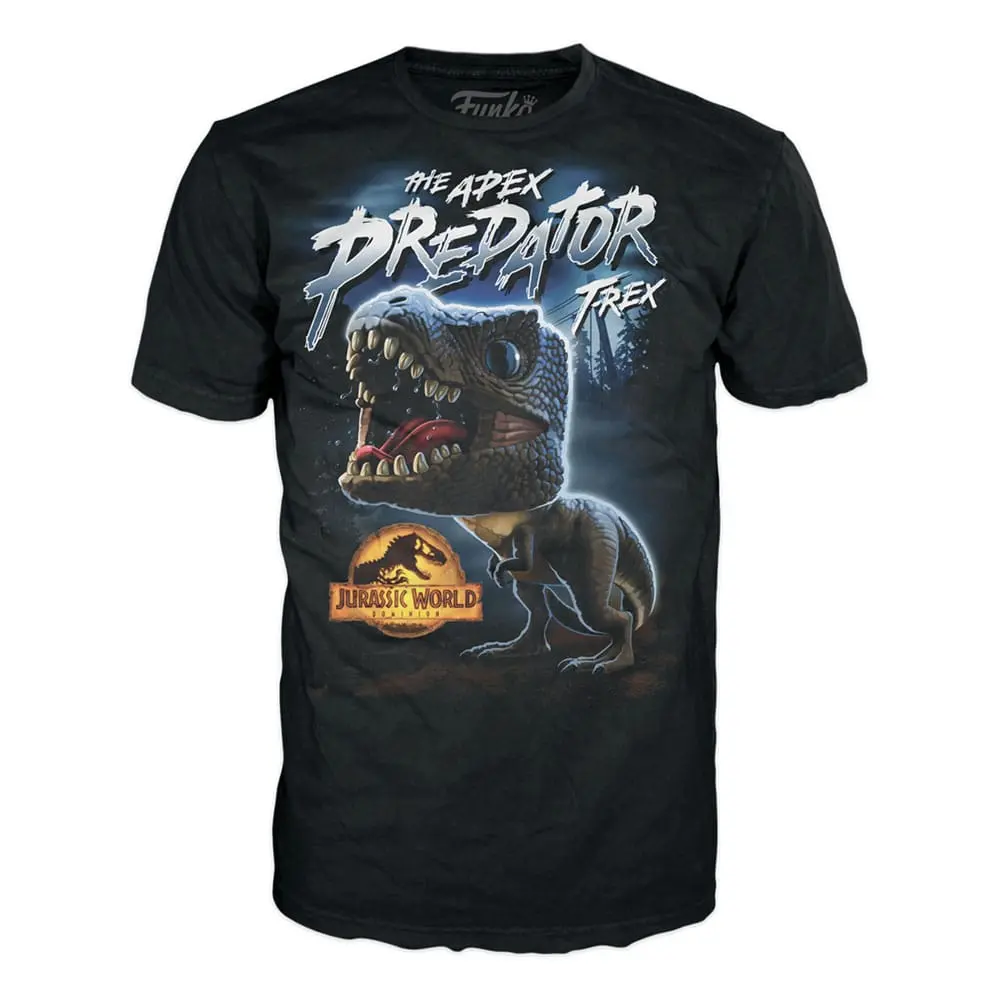 Jurassic World Pocket POP! &amp; Kids Tee Box T-Rex product photo