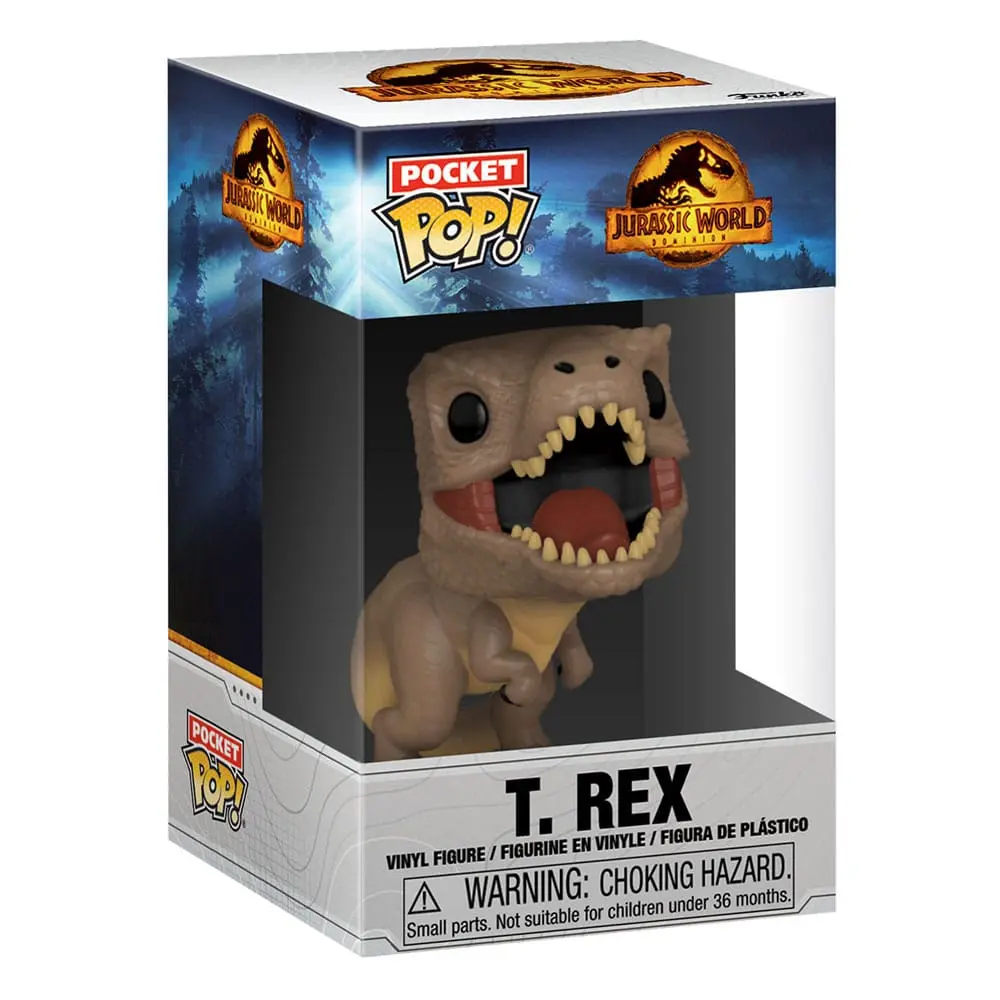 Jurassic World Pocket POP! &amp; Kids Tee Box T-Rex product photo