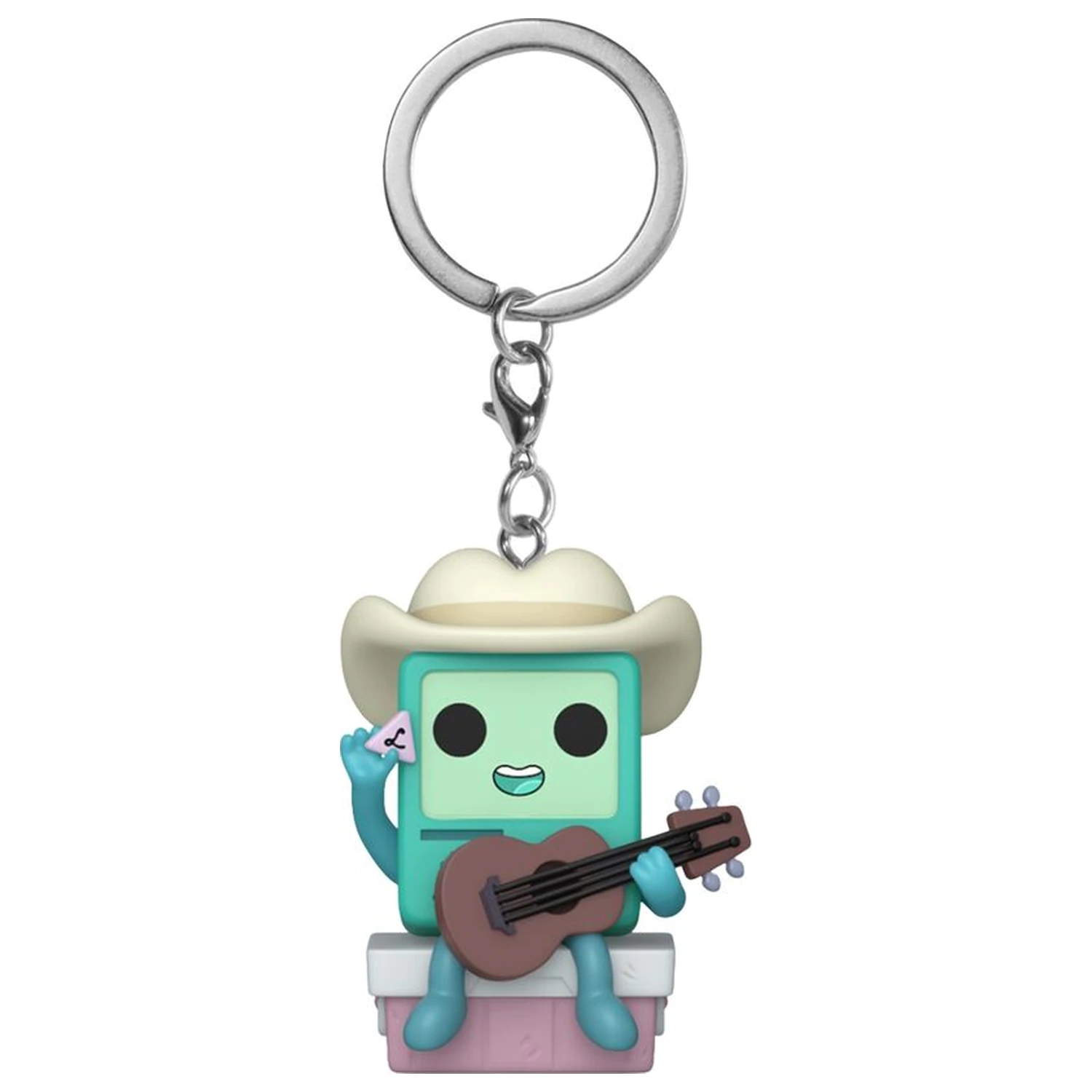 Funko Pocket POP Keychain Adventure Time Cowboy BMO with guitar product photo
