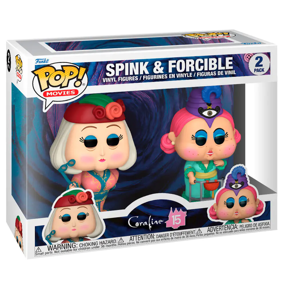 Funko POP pack 2 figures Coraline Spink & Forcible termékfotó