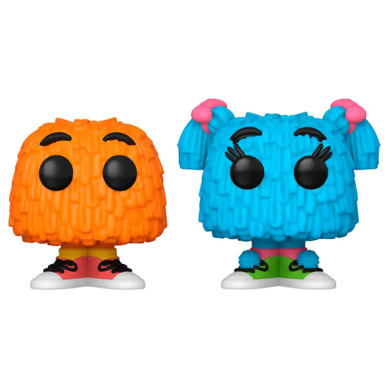 McDonald's POP! Ad Icons Vinyl Figures 2-Pack Fry Guy (Orange/Blue Pigtails) 5 cm product photo