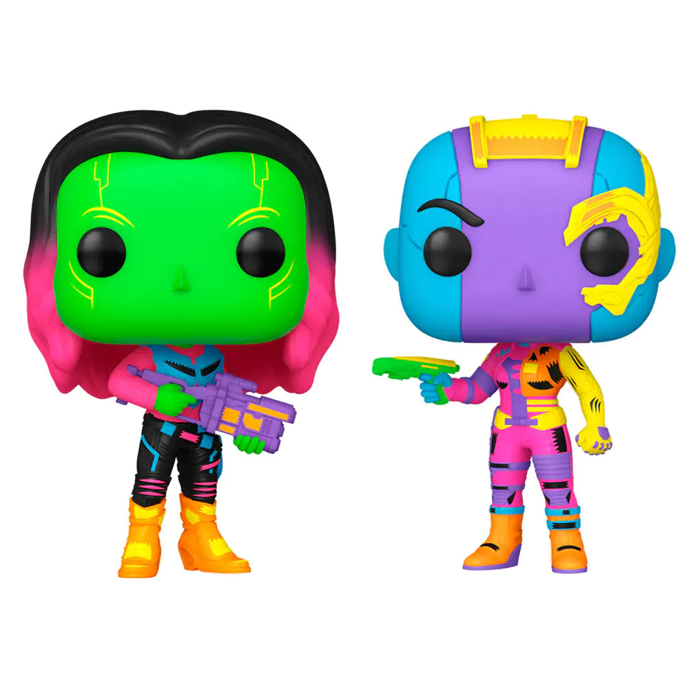 Funko POP pack 2 figures Marvel Guardians of the Galaxy Gamora & Nebula Exclusive termékfotó