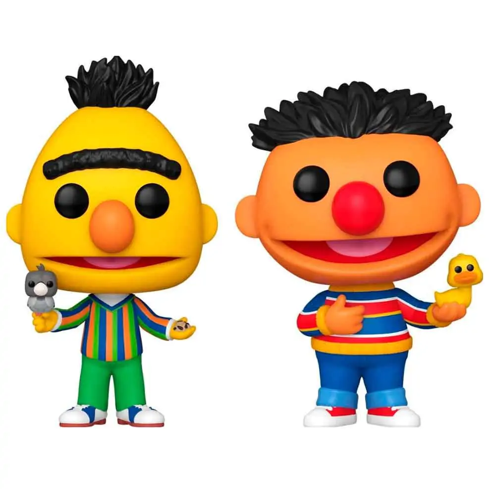 Funko POP Pack 2 figures Sesame Street Bert &amp; Bernie Exclusive product photo