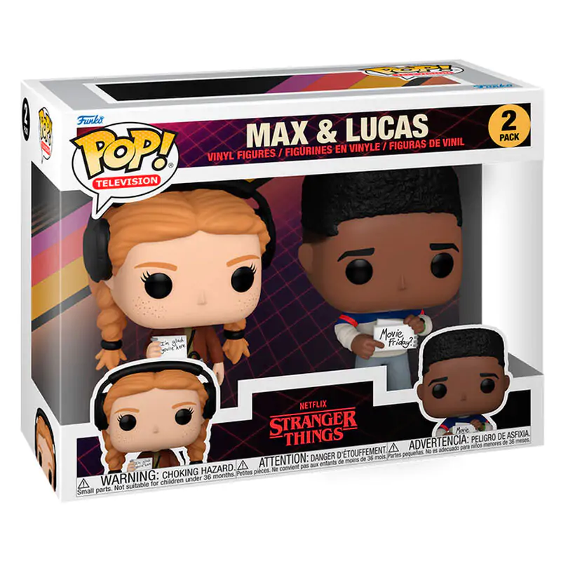 Funko POP pack 2 figures Stranger Things Max & Lucas termékfotó