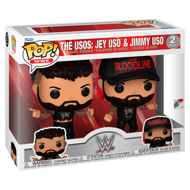 POP pack 2 figures WWE Jey Uso & Jimmy Uso product photo