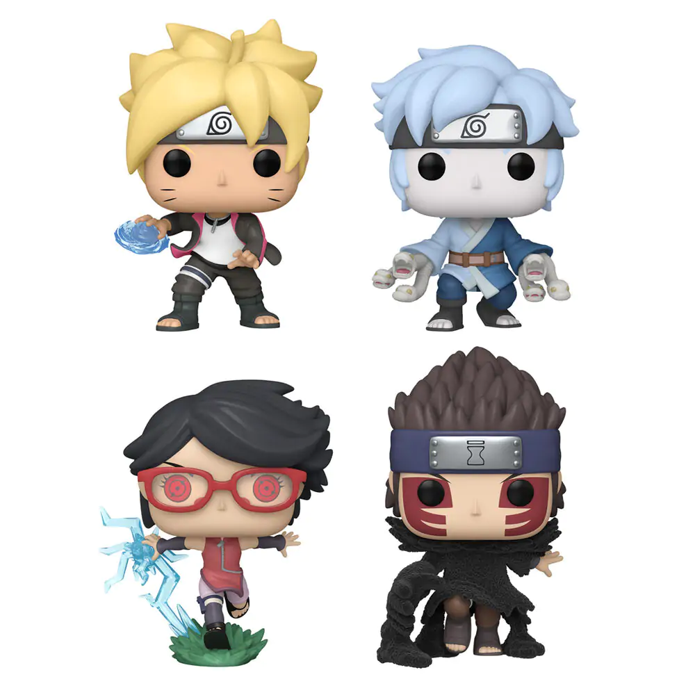 Funko POP pack 4 figures Boruto Exclusive termékfotó