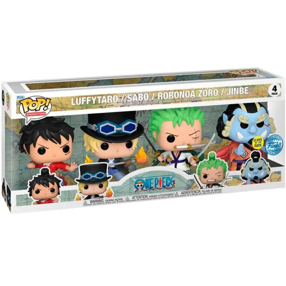 Funko POP pack 4 figures One Piece Exclusive termékfotó