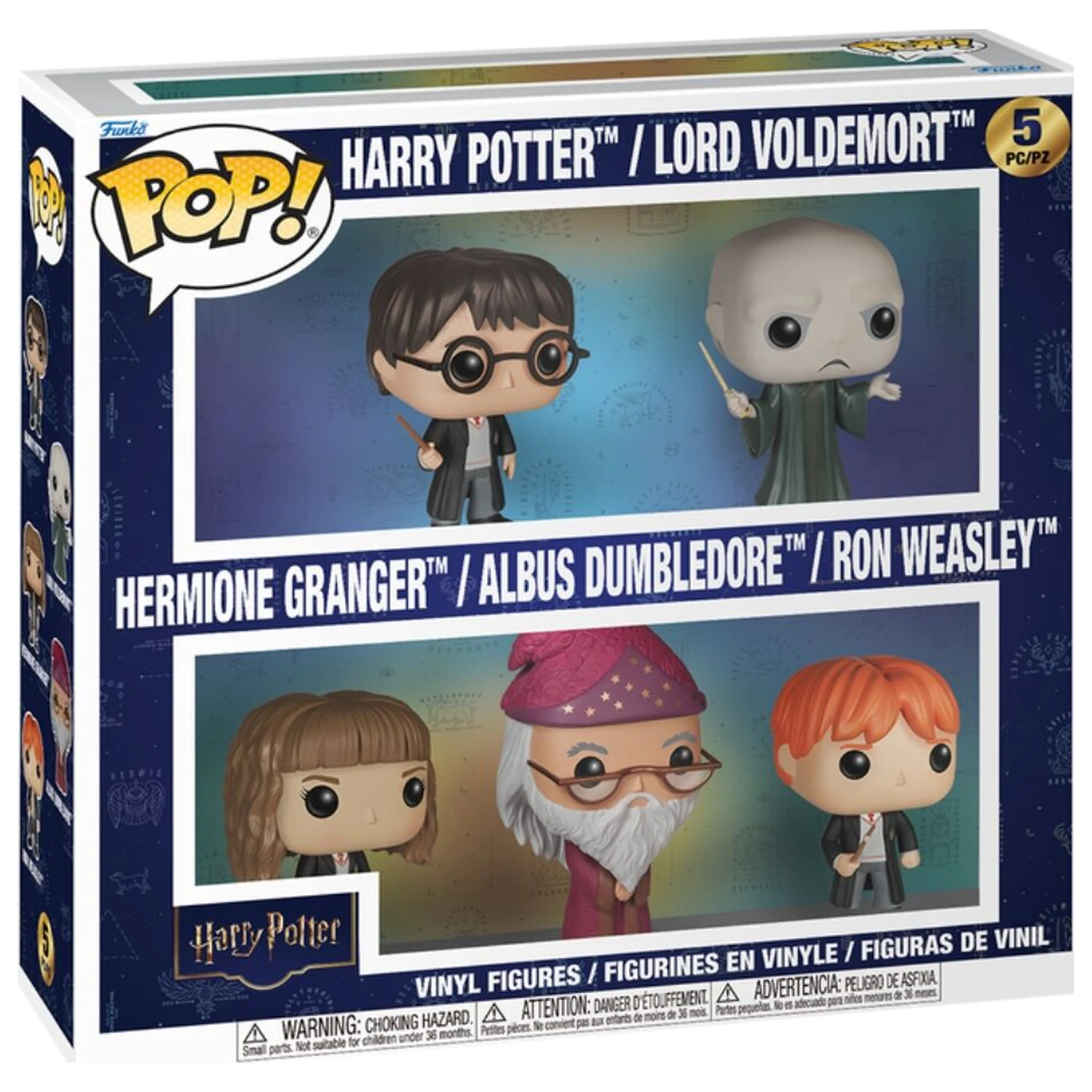 Funko POP pack 5 figures Harry Potter product photo