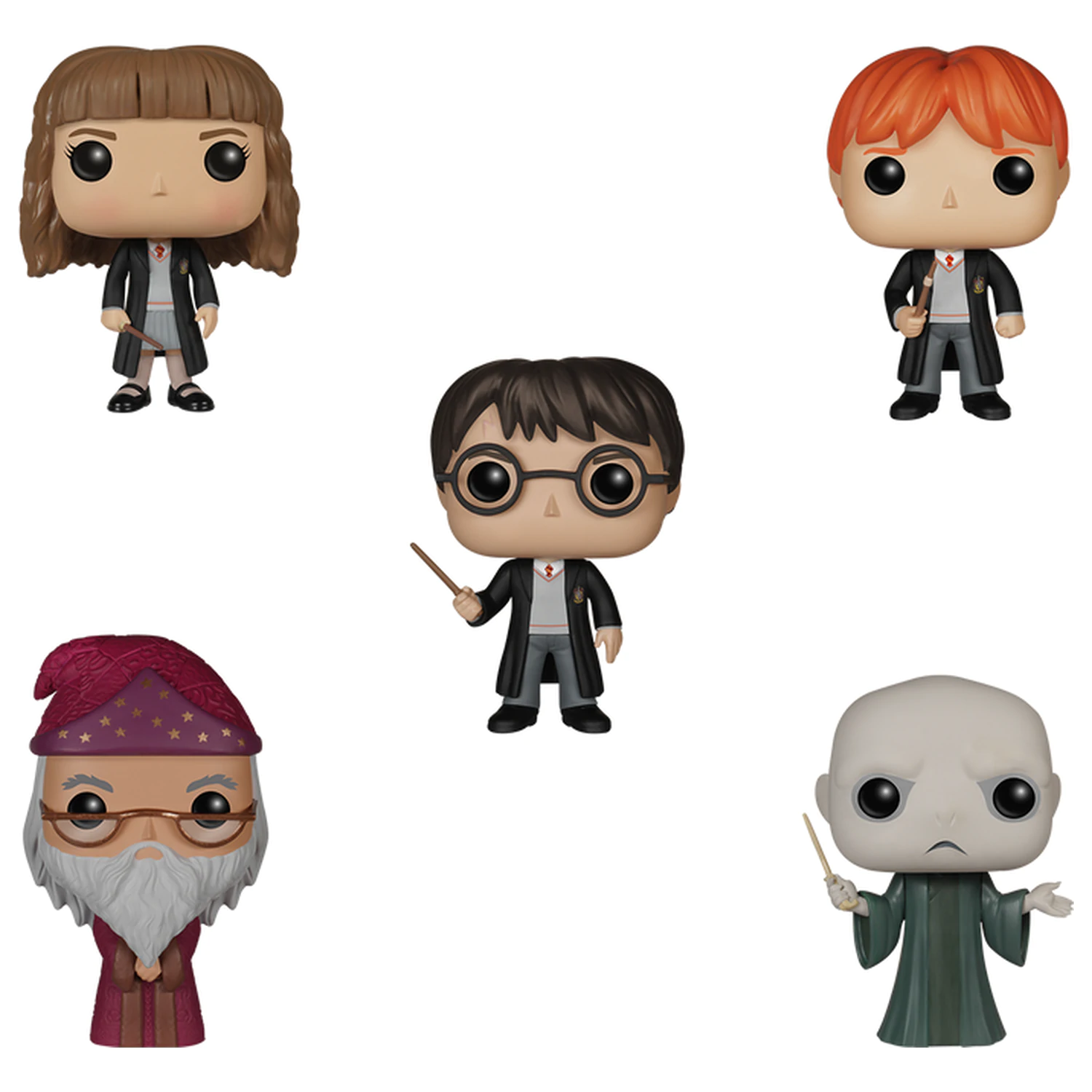 Funko POP pack 5 figures Harry Potter product photo
