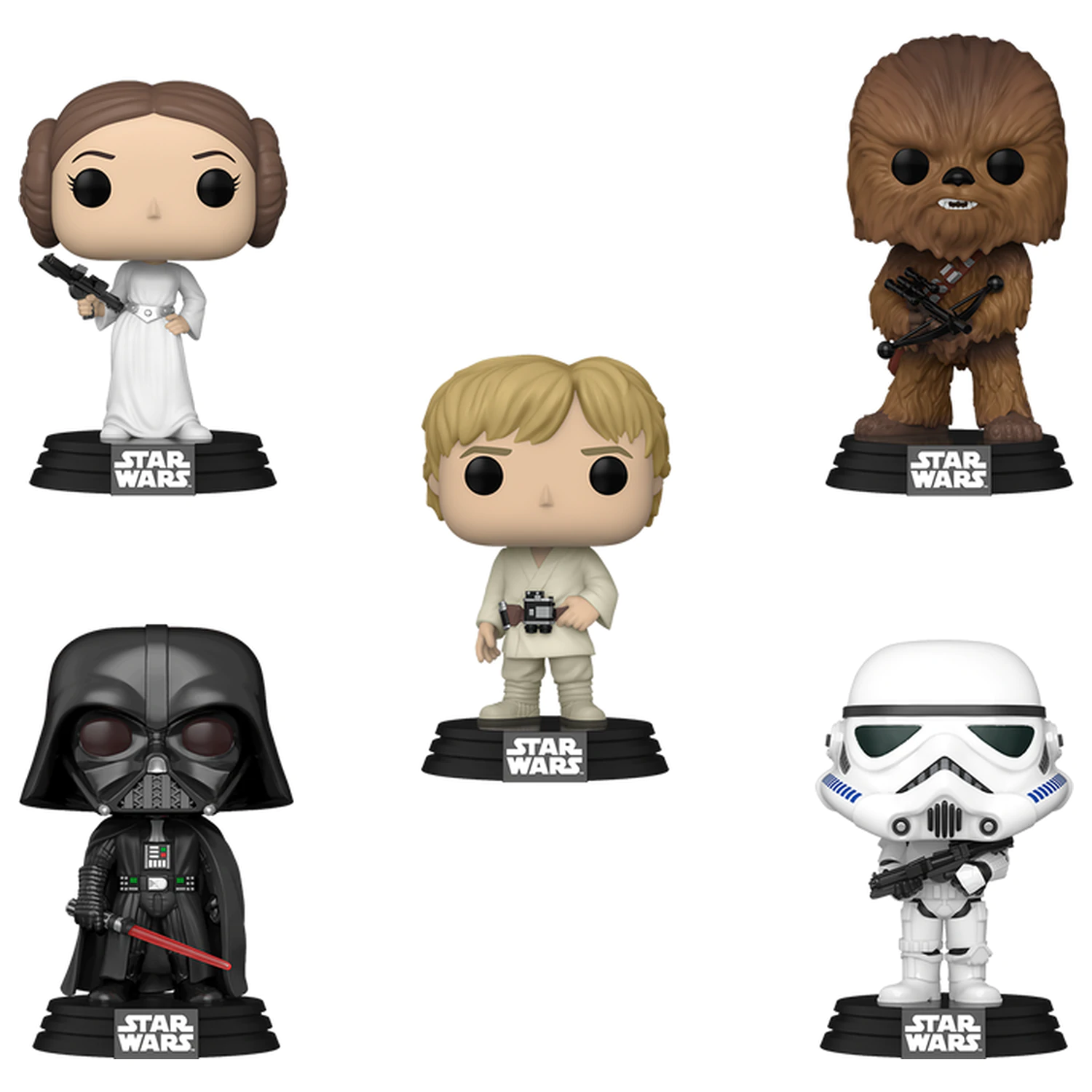 Funko POP pack 5 figures Star Wars product photo
