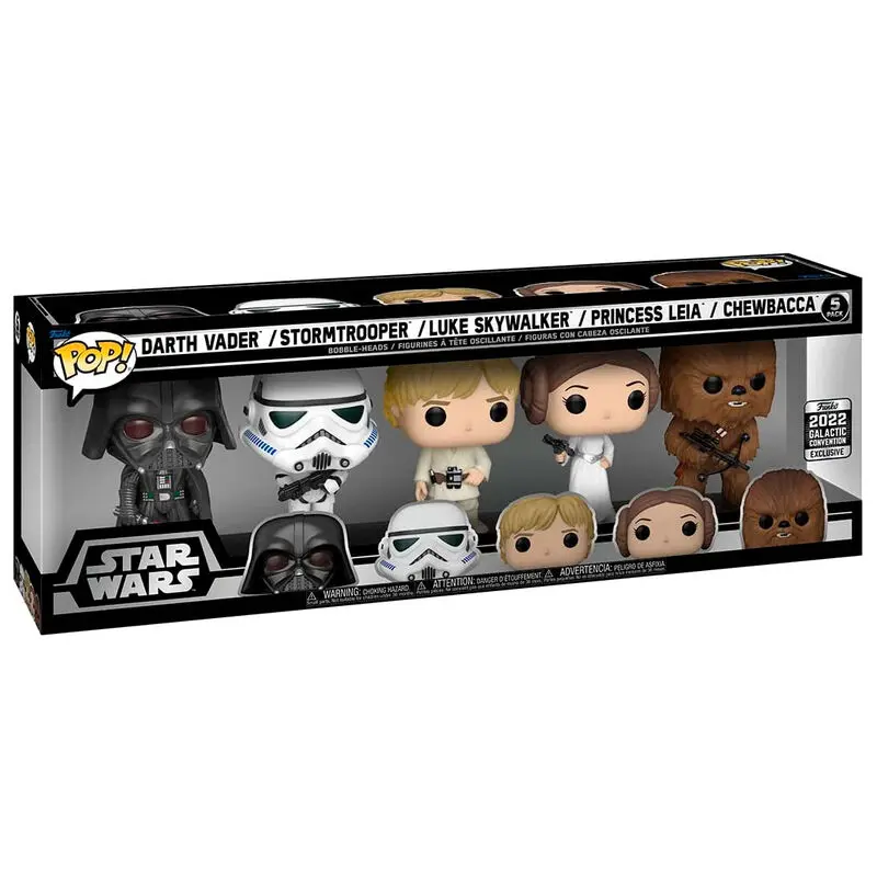 POP pack 5 figures Star Wars Classics Exclusive product photo