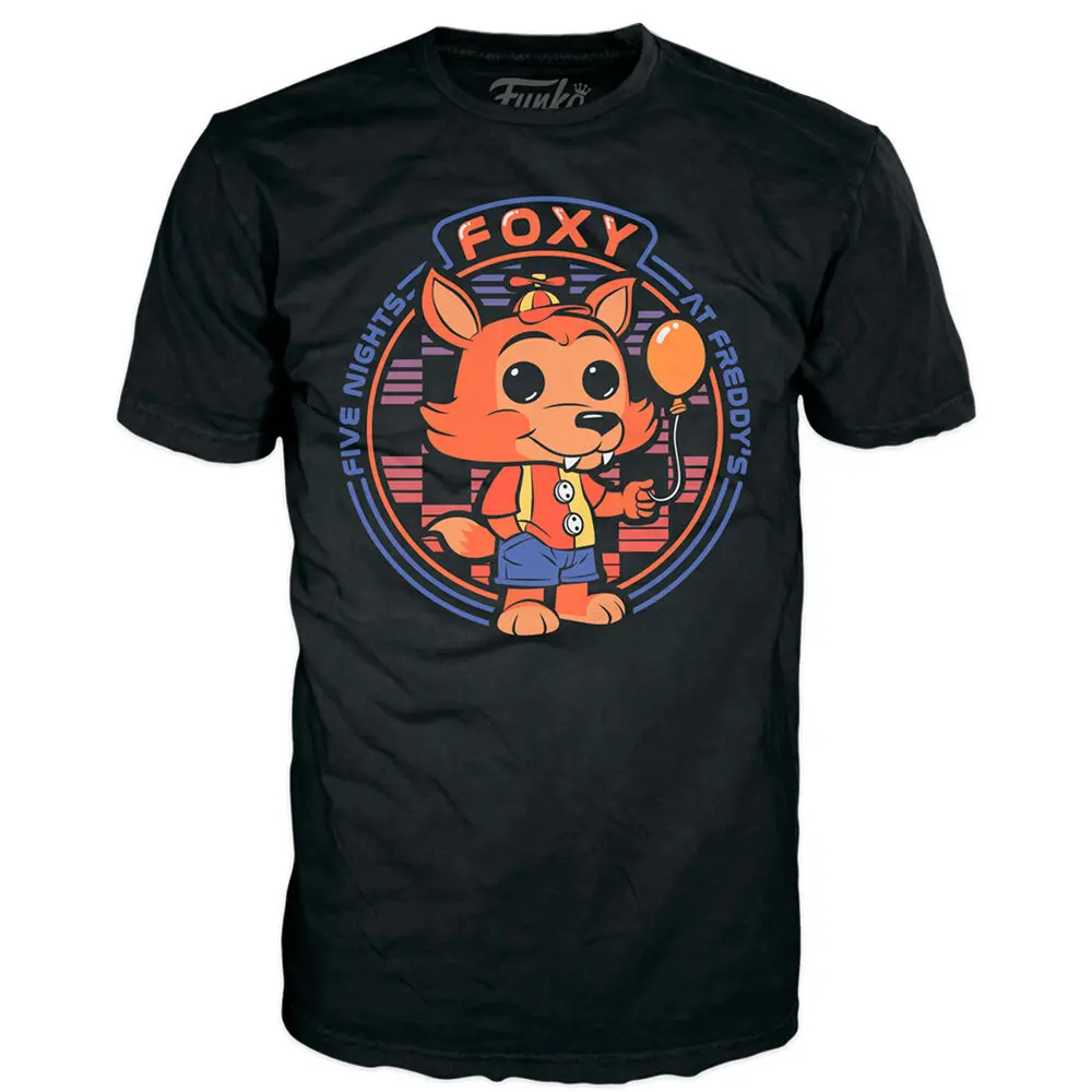 Funko POP &amp; Tee figure &amp; tee box Five Nights at Freddys Ballon Foxy Exkluzív product photo
