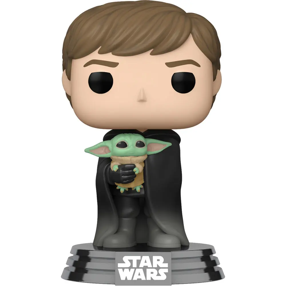 Funko POP &amp; Tee figure &amp; tee box The Mandalorian Luke with Child Exkluzív product photo