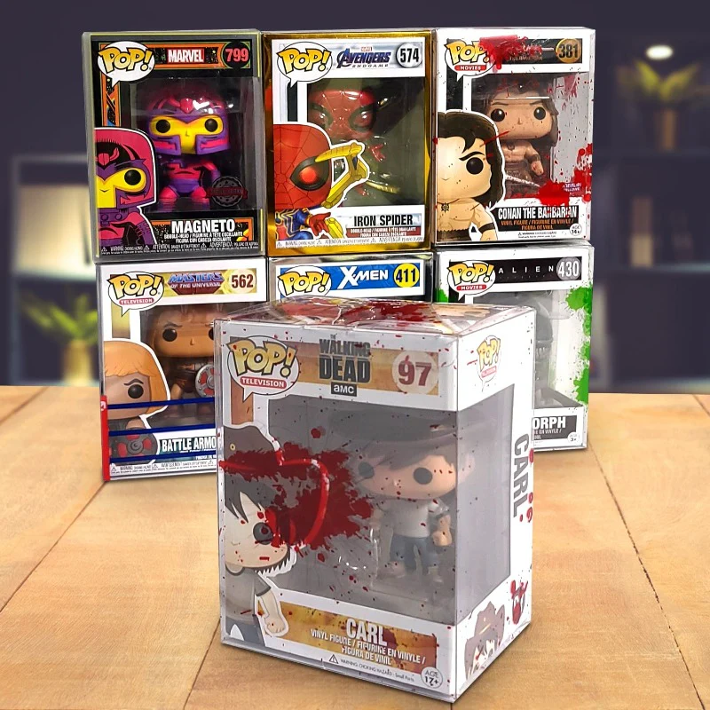 Funko POP Bullet and Blood Effect protector product photo