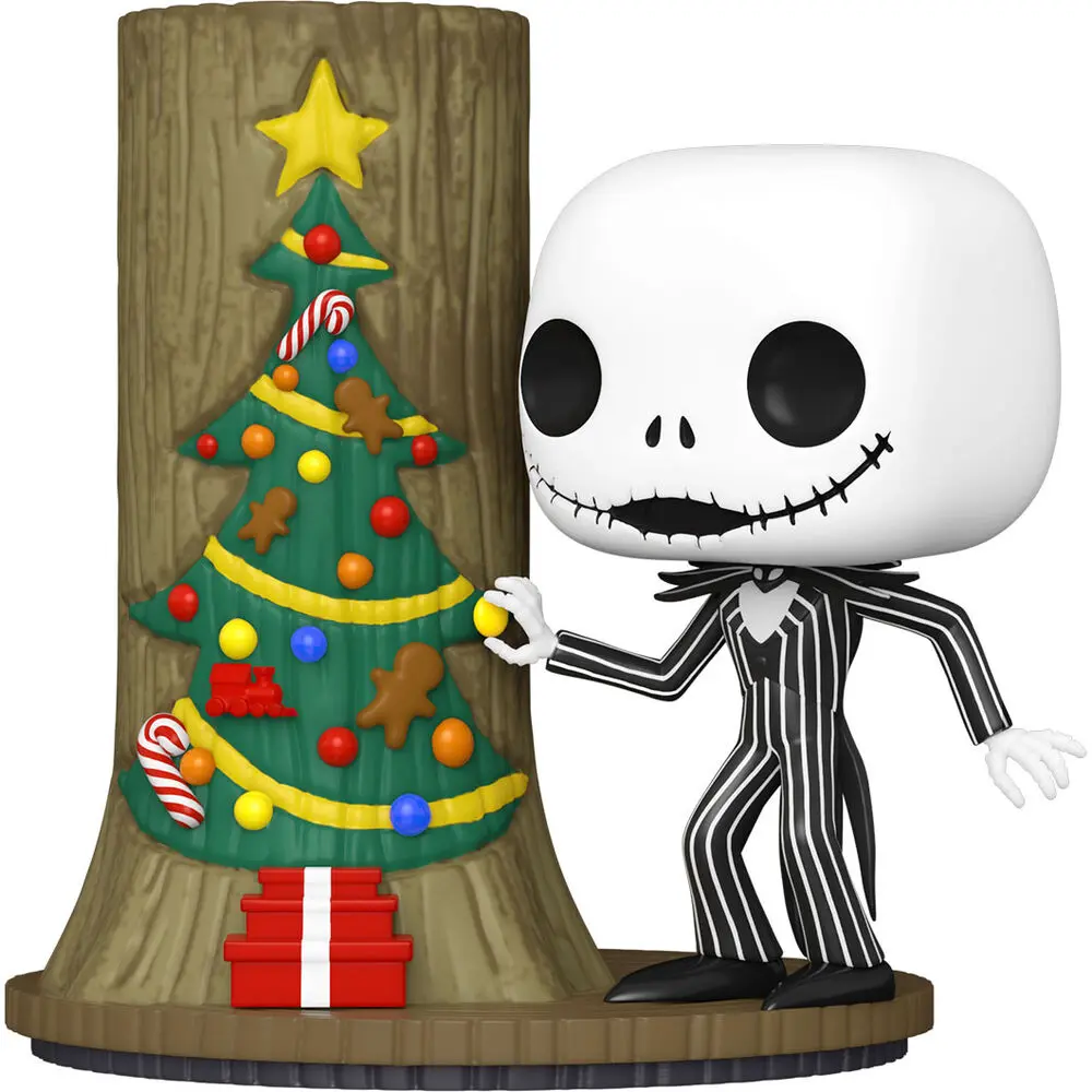 Nightmare before Christmas 30th POP! Deluxe Vinyl Figure Jack w/C.Town Door 9 cm product photo