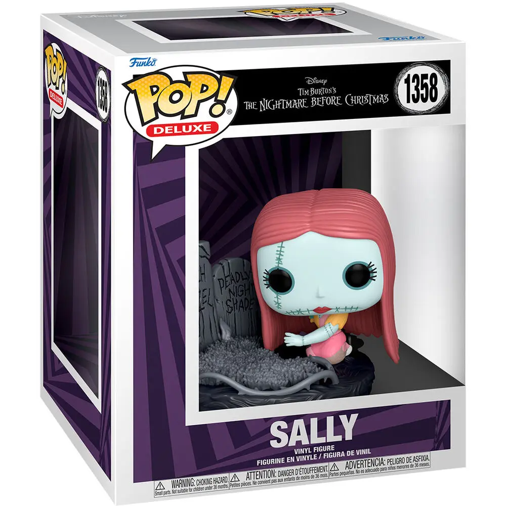 Nightmare before Christmas 30th POP! Disney Vinyl Figure Sally w/Gravestone 9 cm termékfotó