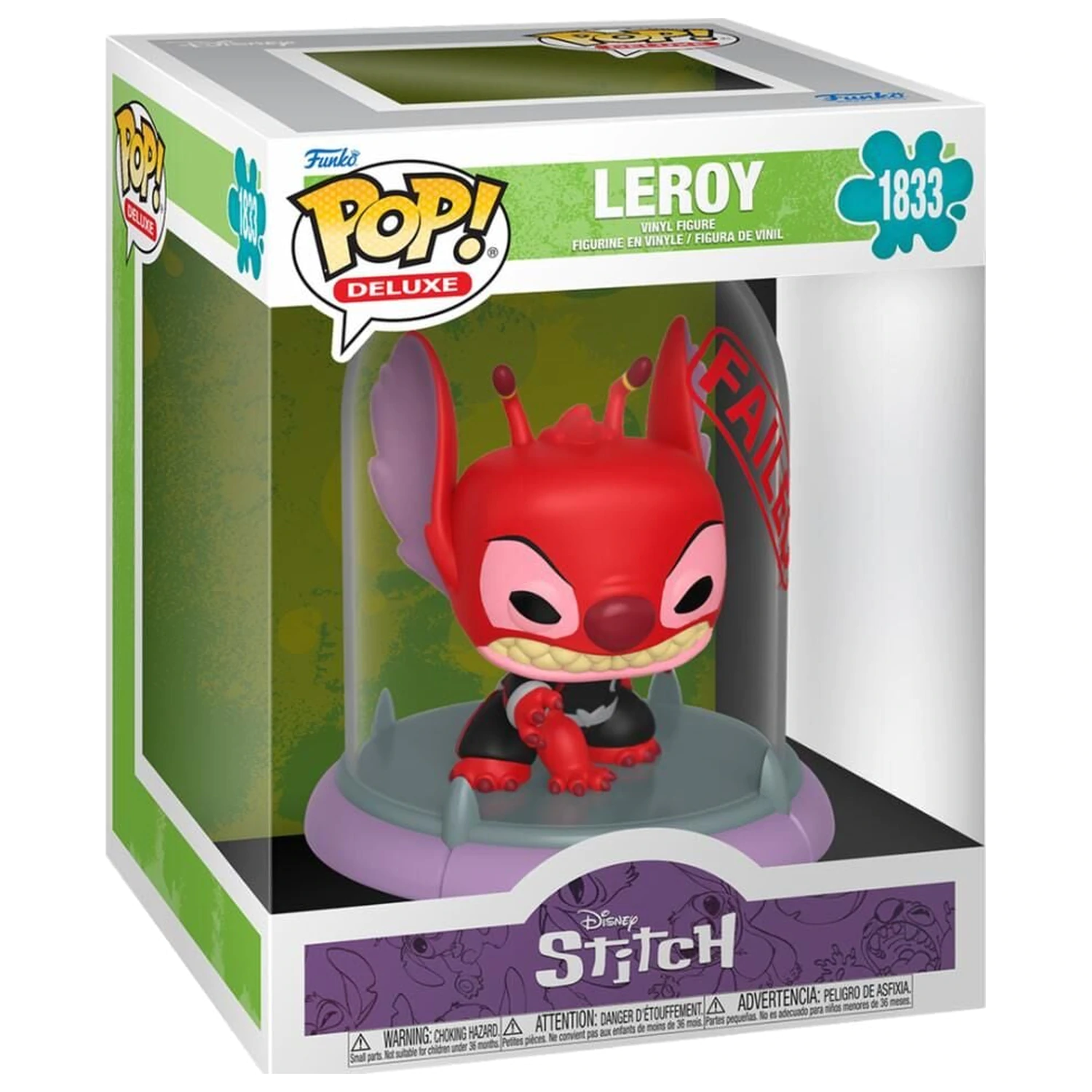 Funko POP Deluxe figure Disney Stitch Experiments Leroy product photo