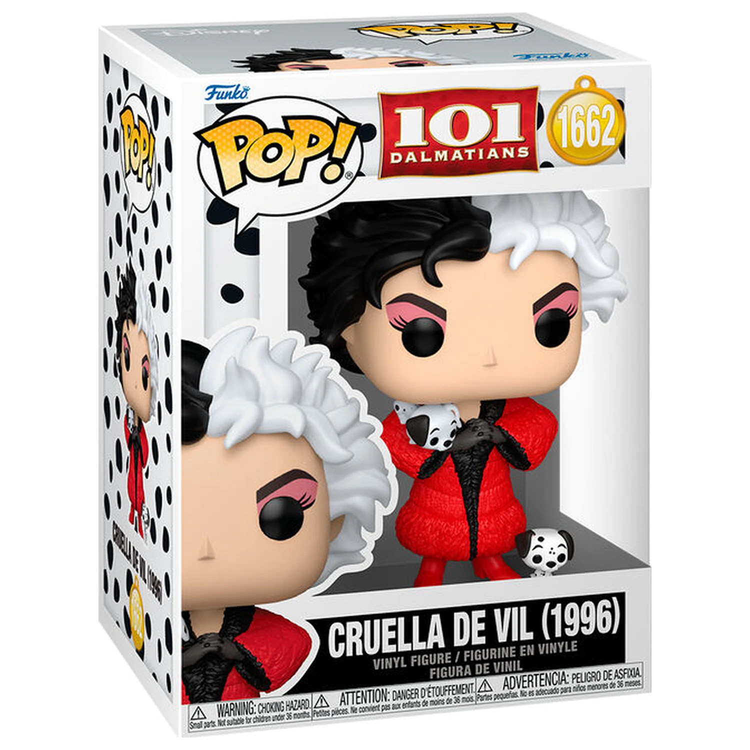 Funko POP figure 101 Dalmatians Cruella de Vil (1996) product photo