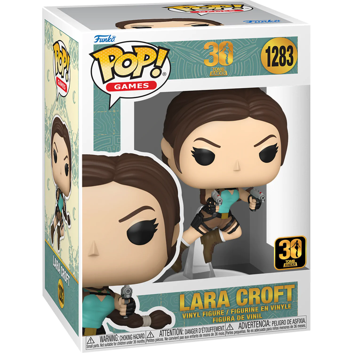 Funko POP figure 30th Anniversary Tomb Raider Lara Croft product photo