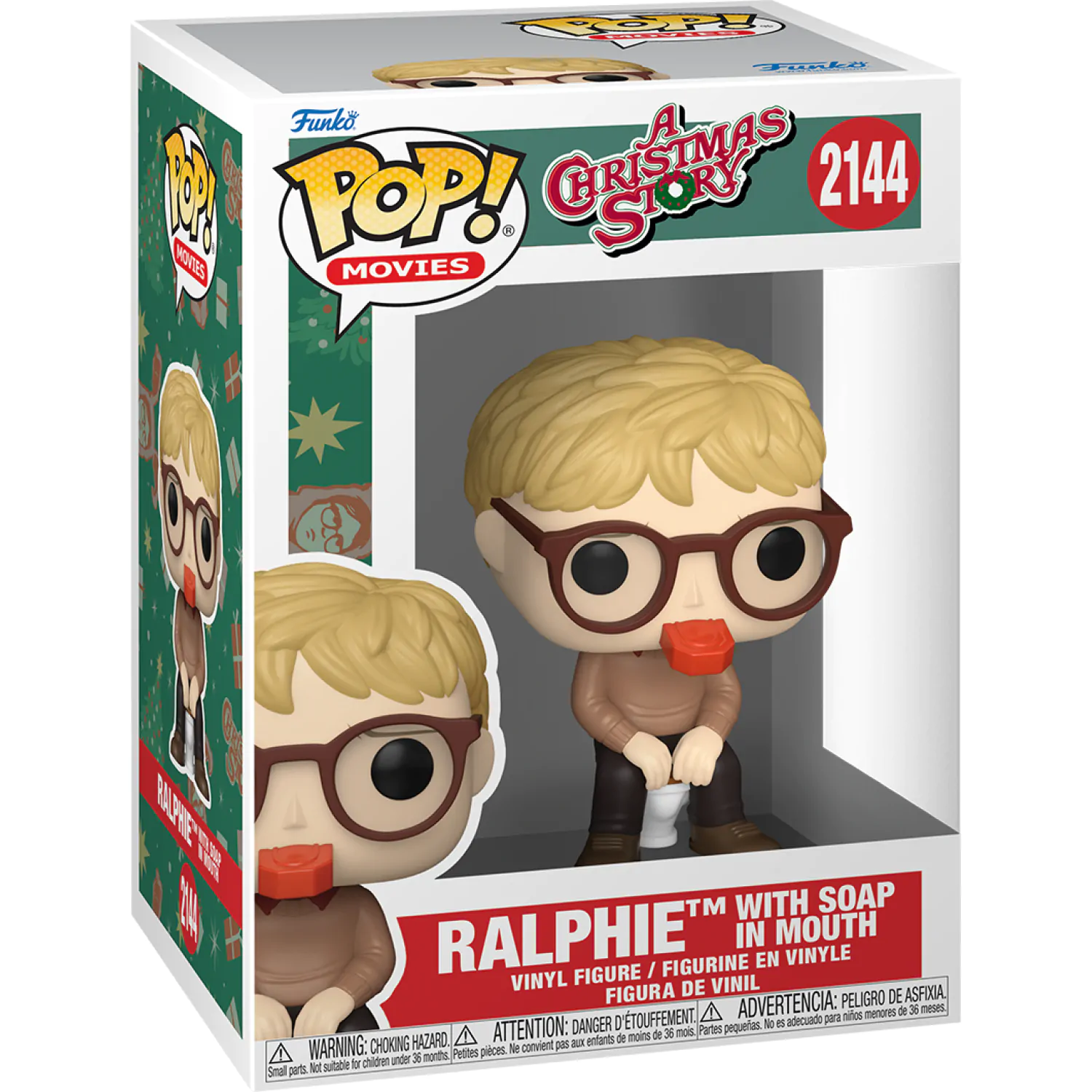 Funko POP figure A Christmas Story Ralphie with Soap in Mouth product photo