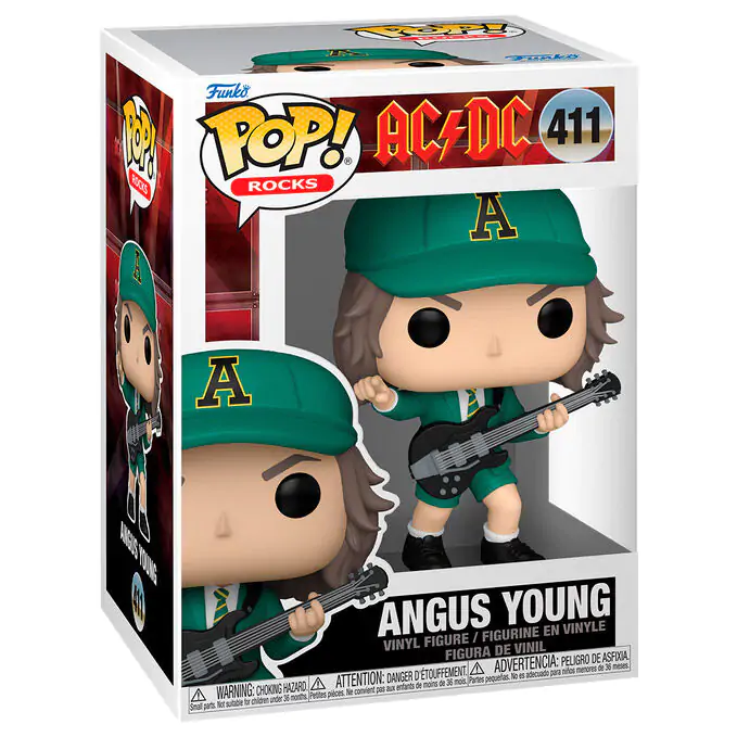 Funko POP figure AC/DC Angus Young Green product photo