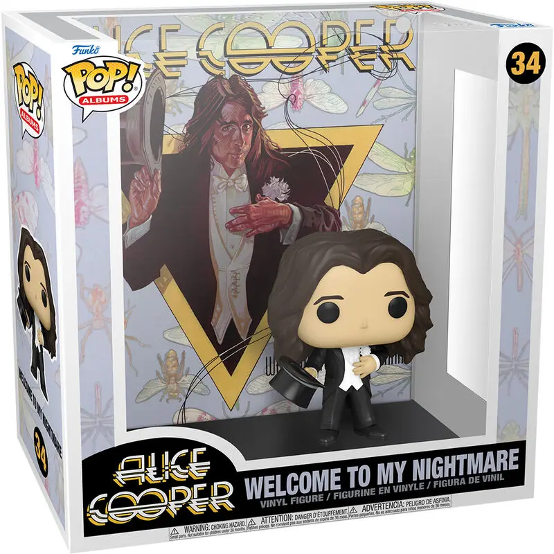 Alice Cooper POP! Albums Vinyl Figure Welcome to My Nightmare 9 cm termékfotó
