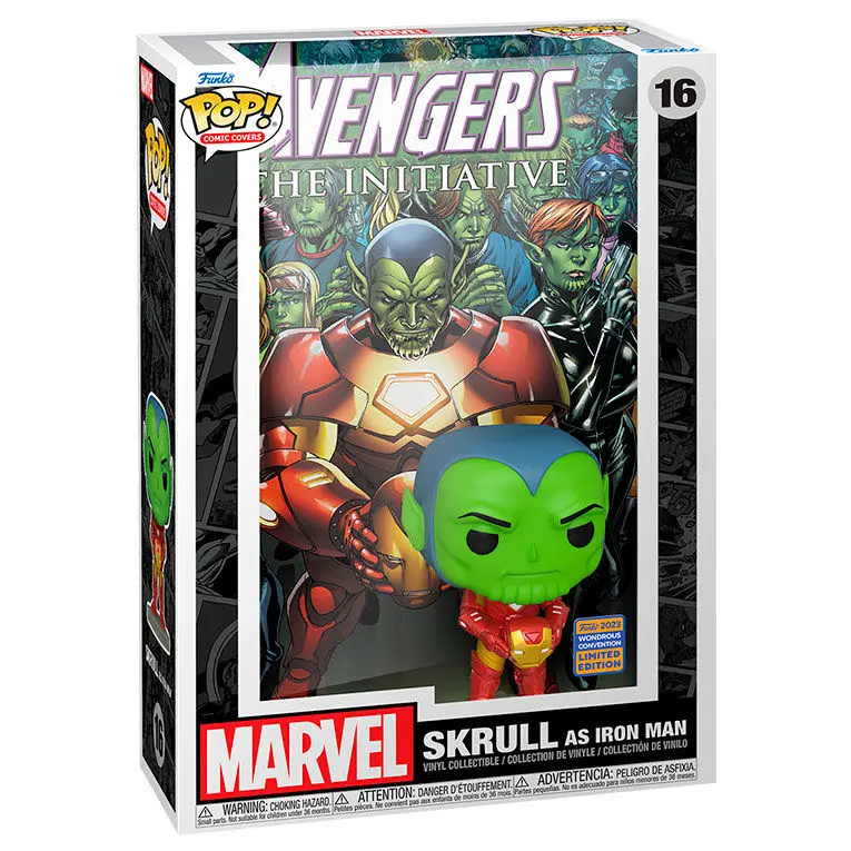 POP figure Album Marvel Avengers Skrull as Iron Man Exclusive termékfotó