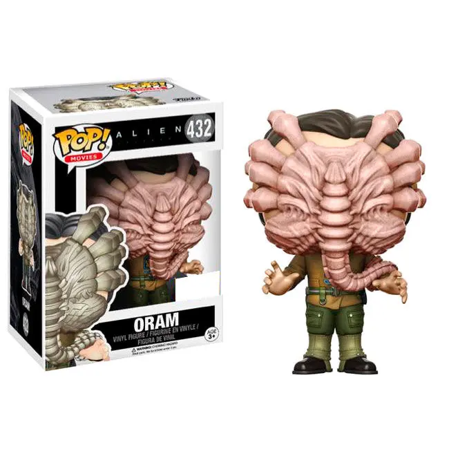 POP figure Alien Covenant Oram with Facehugger Exclusive product photo