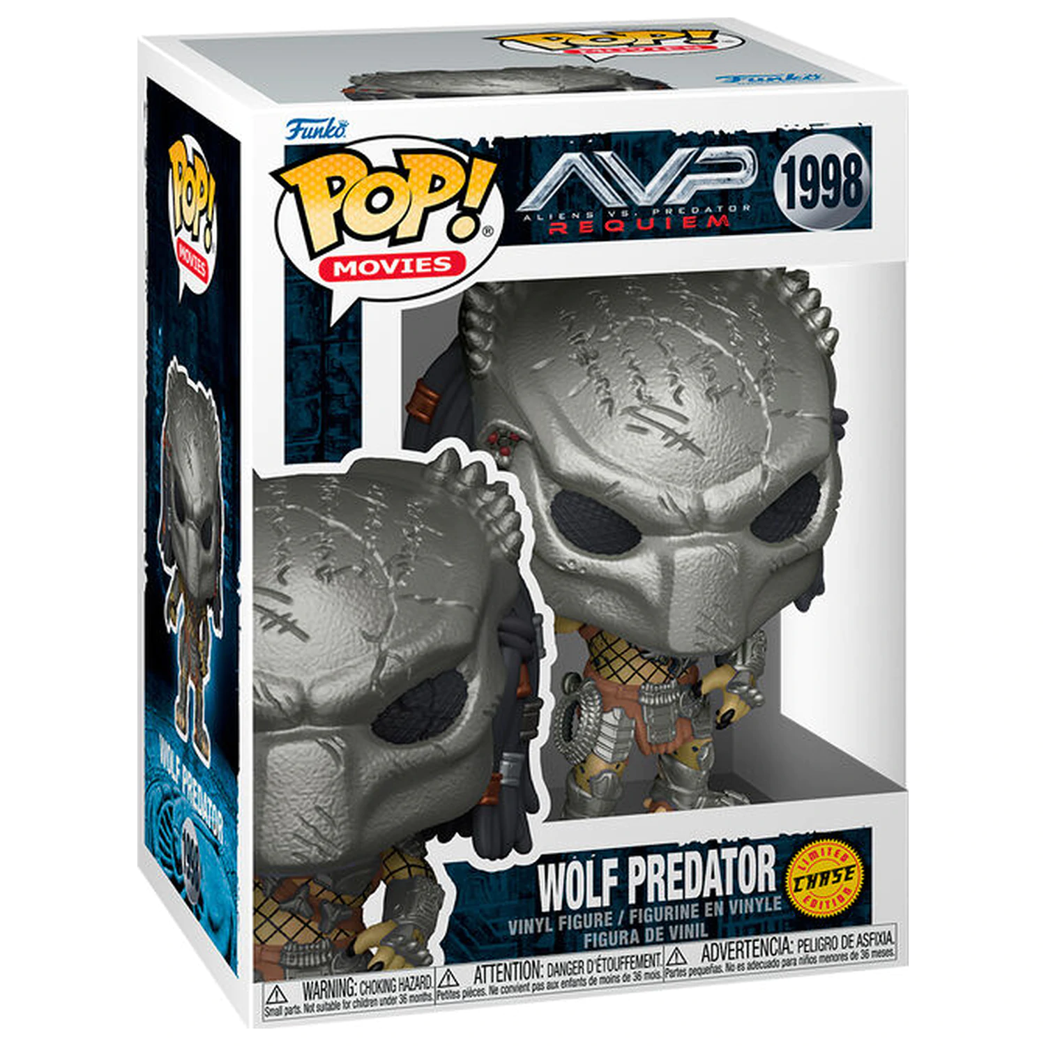 Funko POP figure Alien vs Predator Requiem Wolf Predator Chase product photo