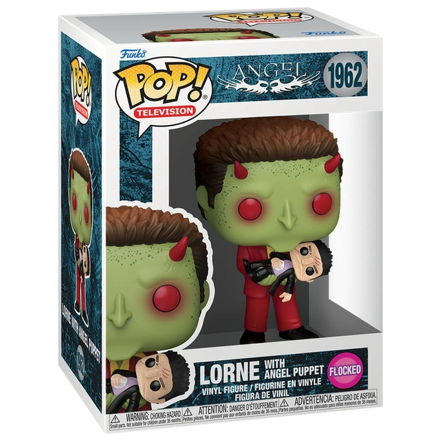 Funko POP figure Angel Lorne with Angel Puppet product photo