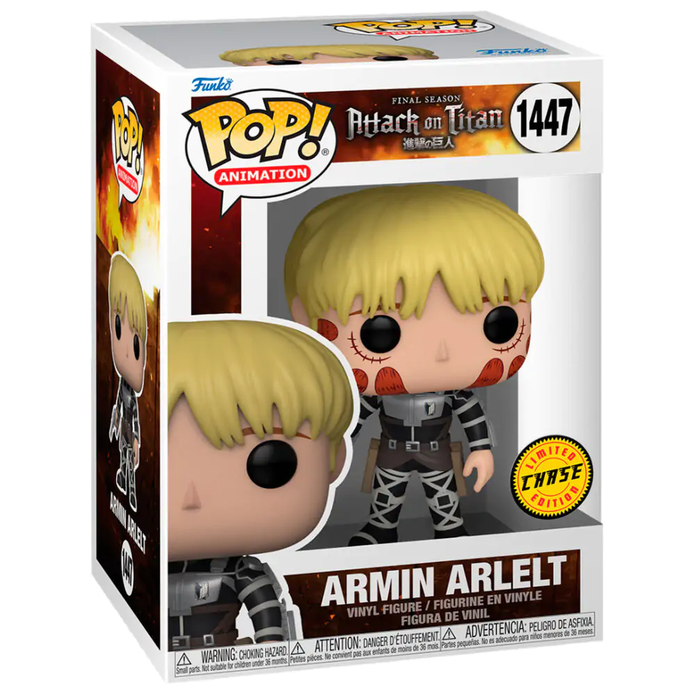 POP figure Attack on Titan Armin Arlelt Chase product photo