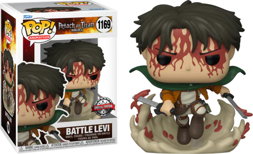 POP figure Attack on Titan Battle Levi Exclusive product photo