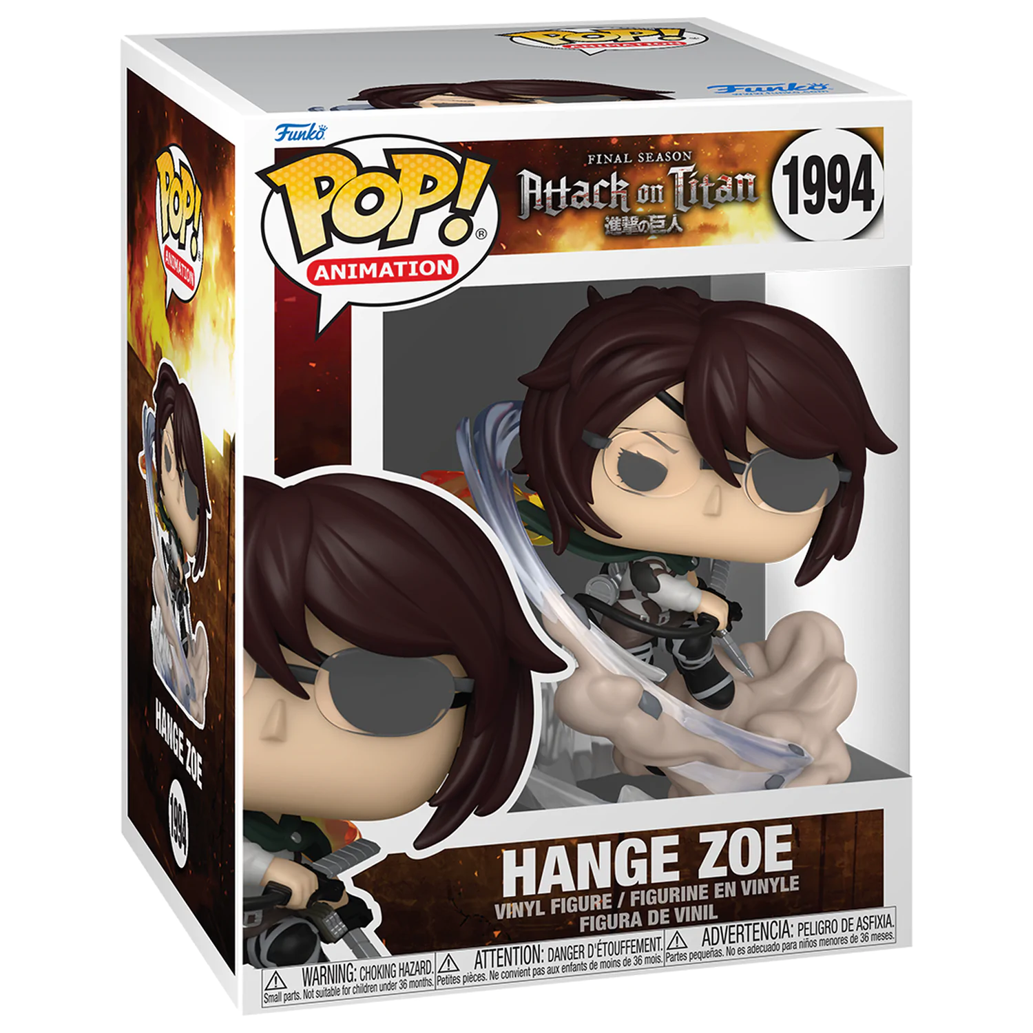 Funko POP figure Attack on Titan Hange Zoe product photo
