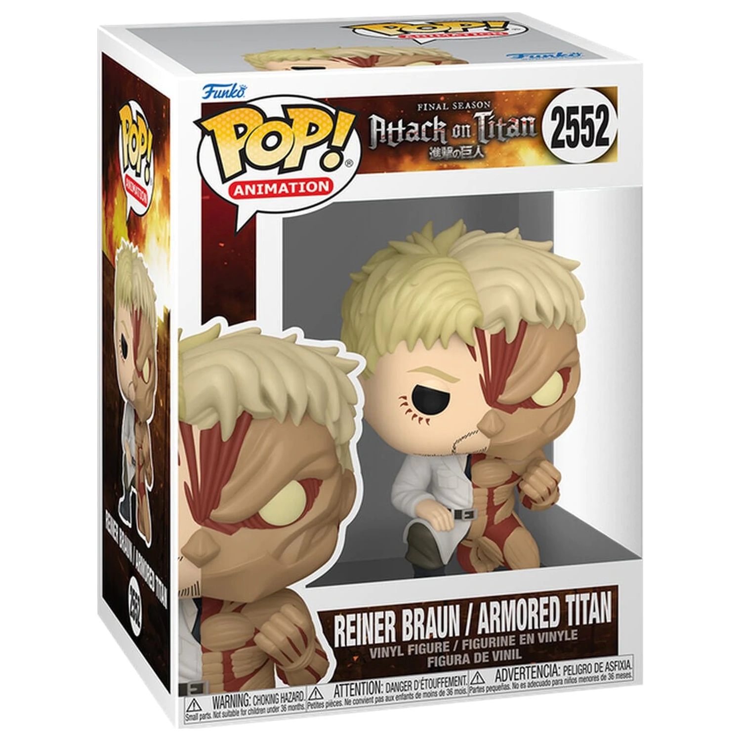 Funko POP figure Attack on Titan Reiner Braun / Armored Titan product photo