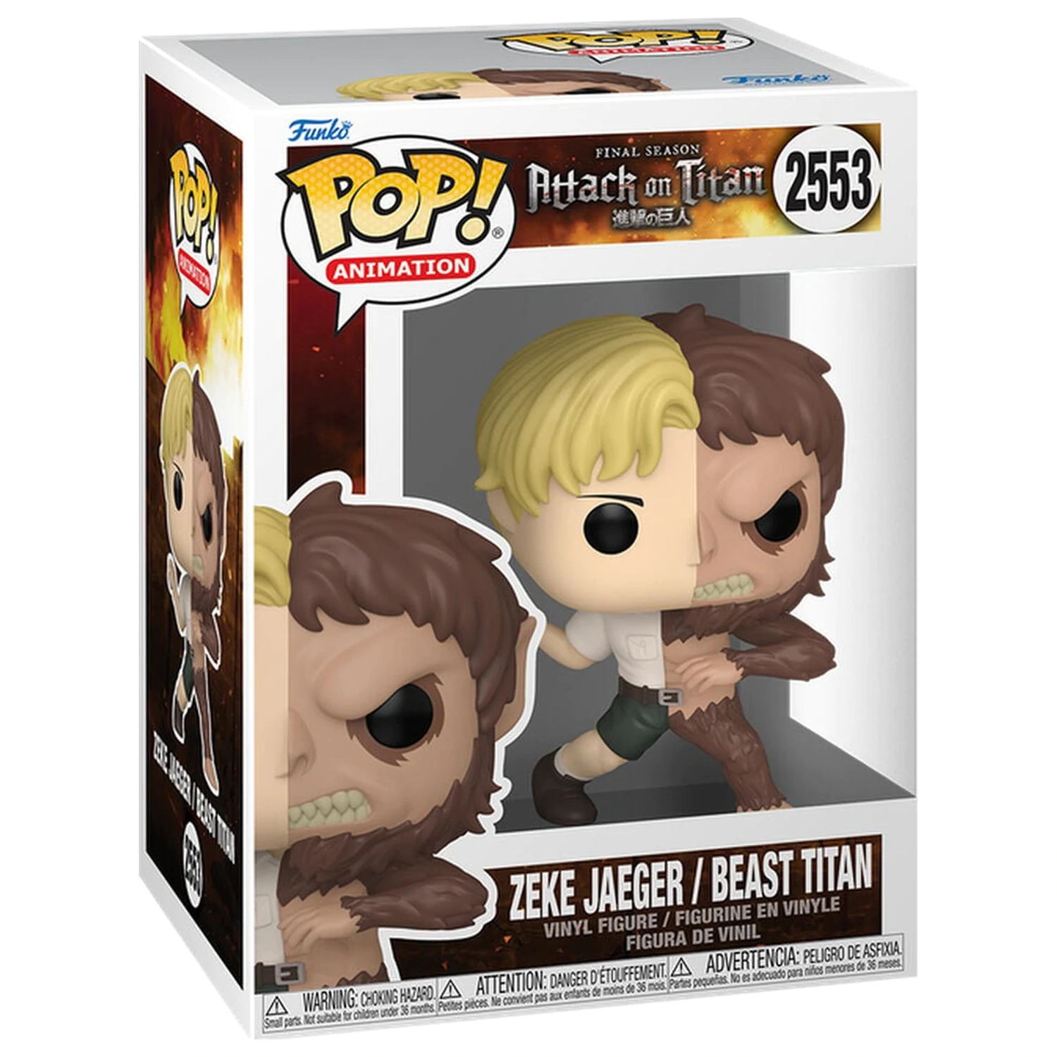 Funko POP figure Attack on Titan Zeke Jaeger / Beast Titan product photo