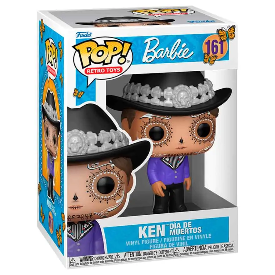 Funko POP figure Barbie Ken Day of the Dead product photo
