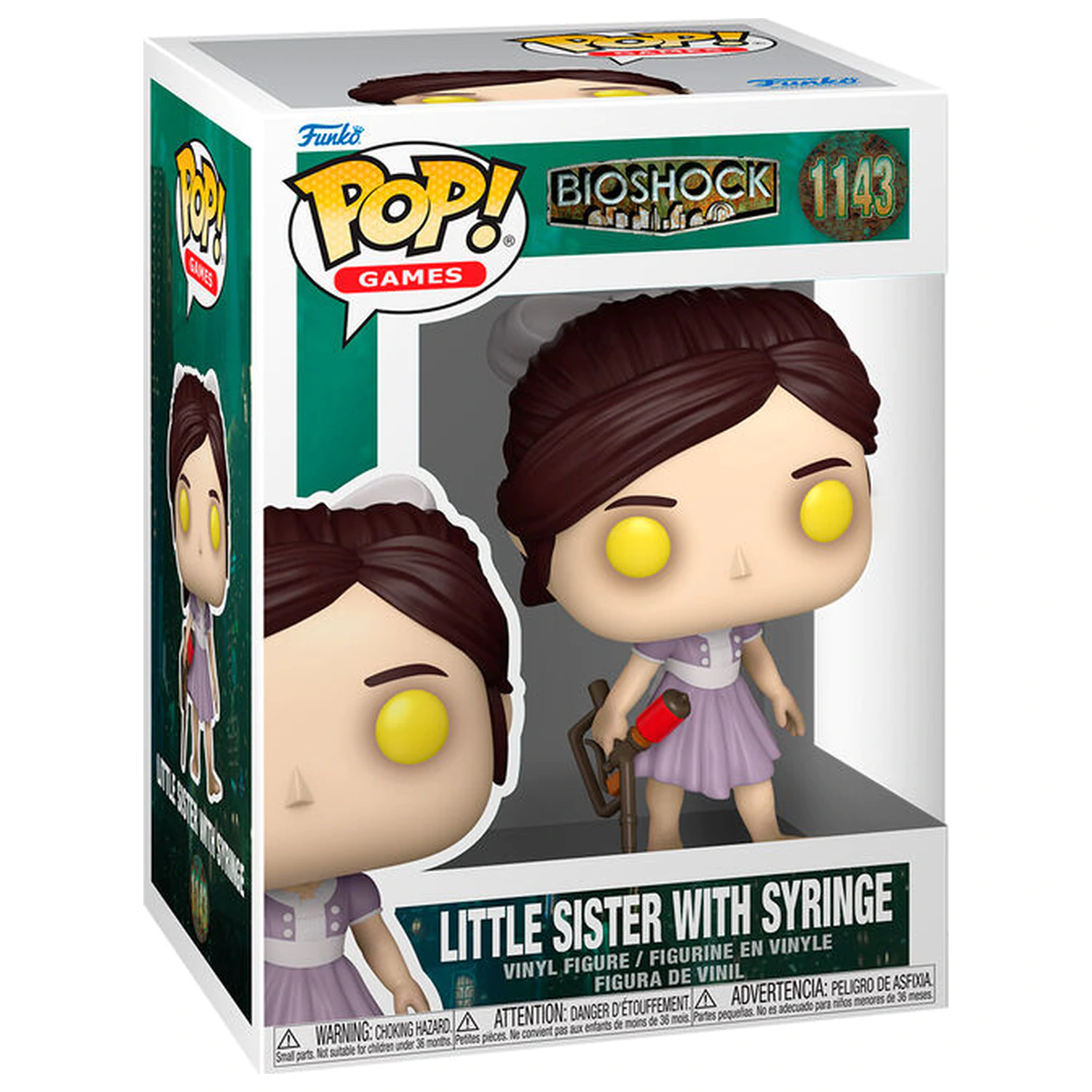 Funko POP figure Bioshock Little Sister with Syringe product photo