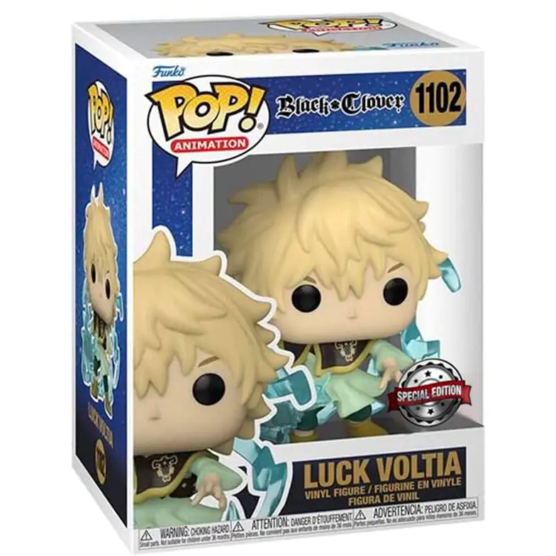 POP figure Black Clover Luck Voltia Exclusive termékfotó