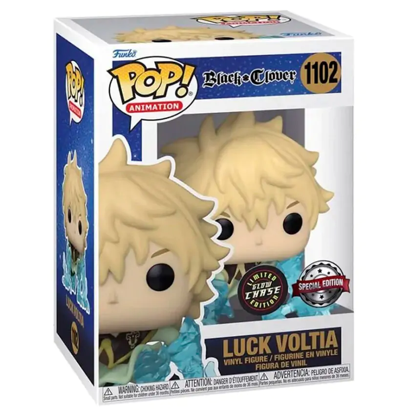 POP figure Black Clover Luck Voltia Exclusive Chase termékfotó