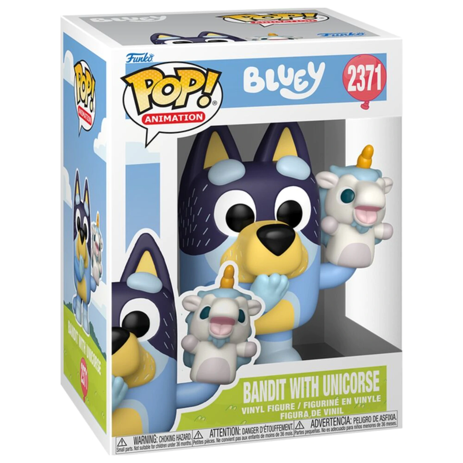 Funko POP figure Bluey Bandit with Unicourse product photo