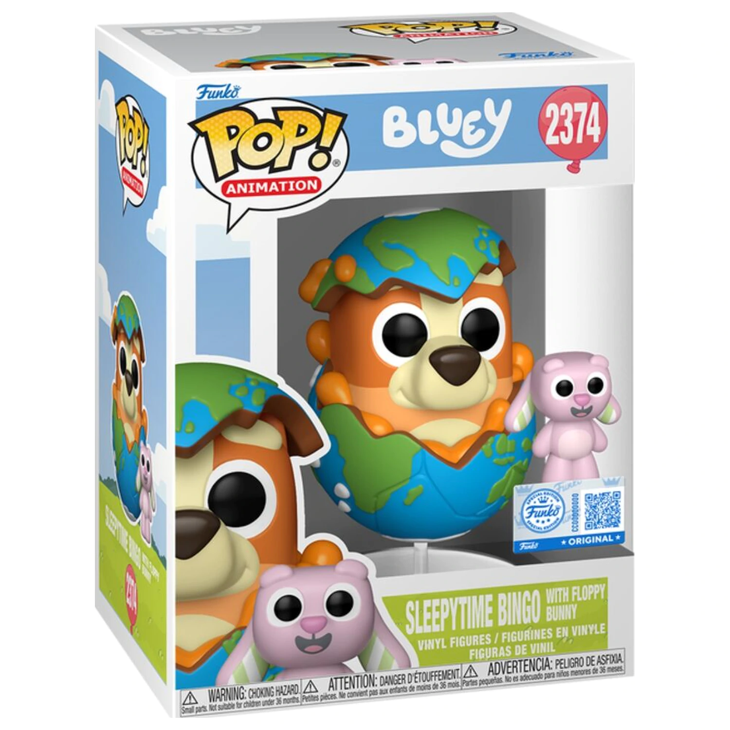 Funko POP figure Bluey Bingo with Floppy product photo