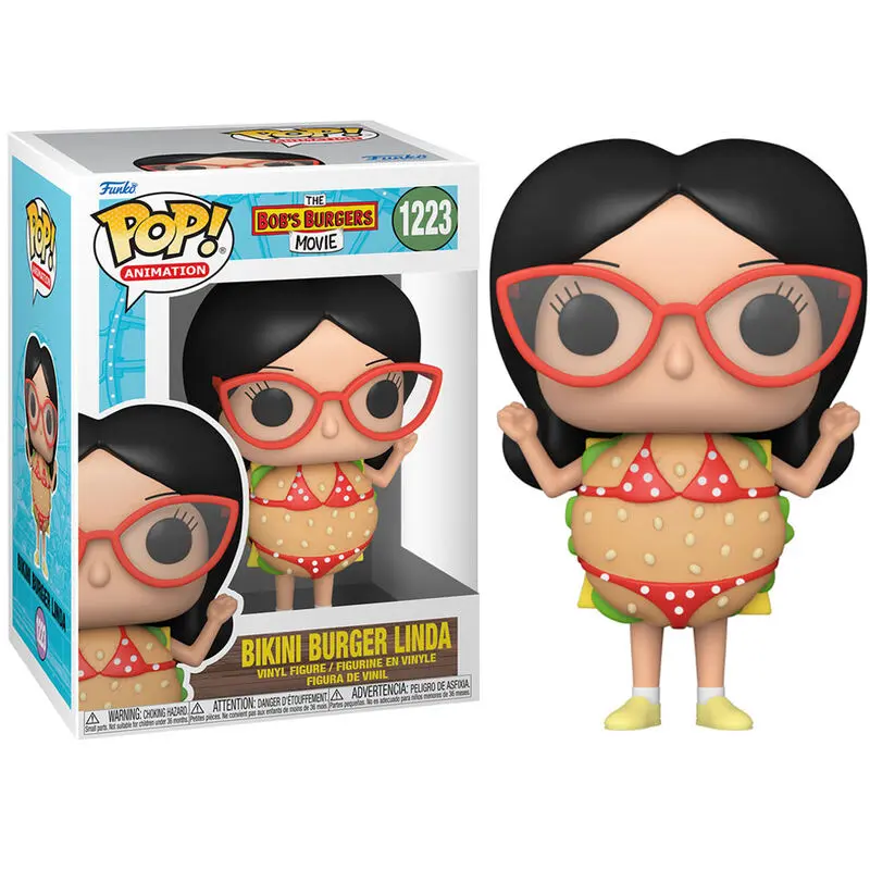 The Bob's Burgers Movie POP! Pride Vinyl Figure Bikini Burger Linda 9 cm product photo