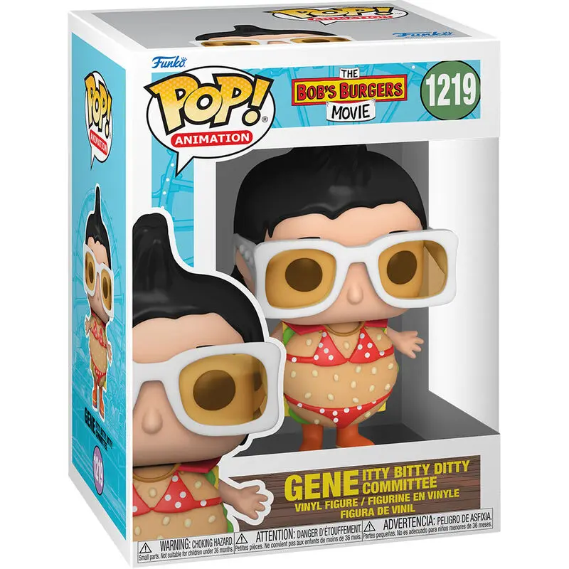 The Bob's Burgers Movie POP! Pride Vinyl Figure Gene Itty Bitty Ditty Committee 9 cm termékfotó