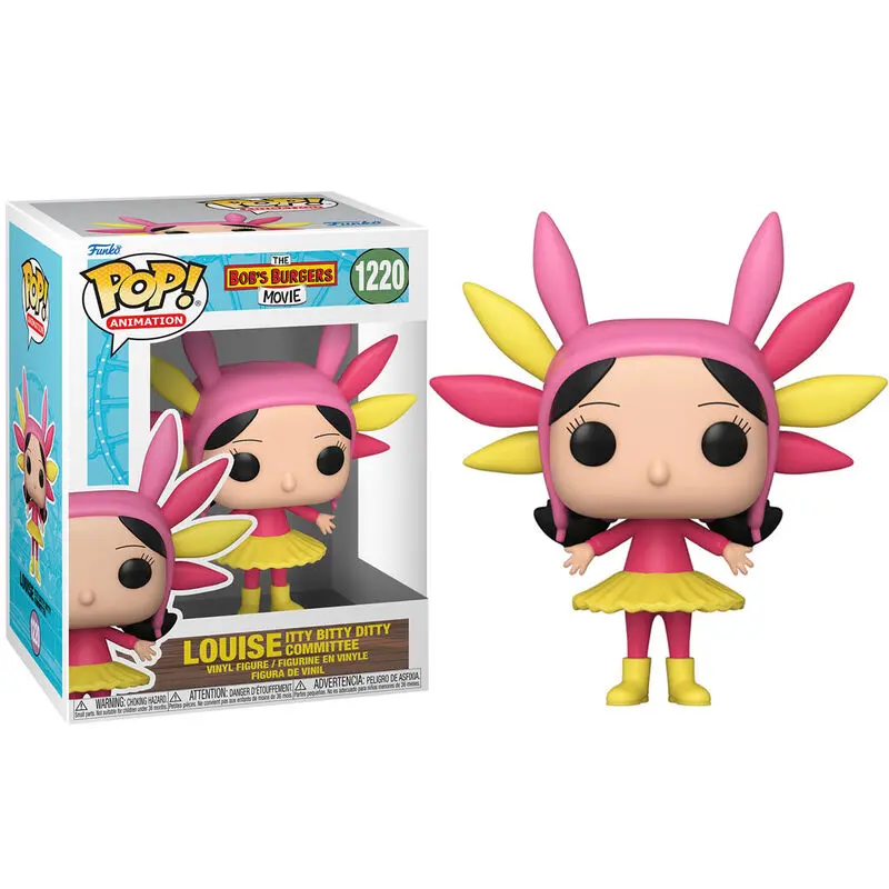 The Bob's Burgers Movie POP! Pride Vinyl Figure Louise Itty Bitty Ditty Committee 9 cm termékfotó