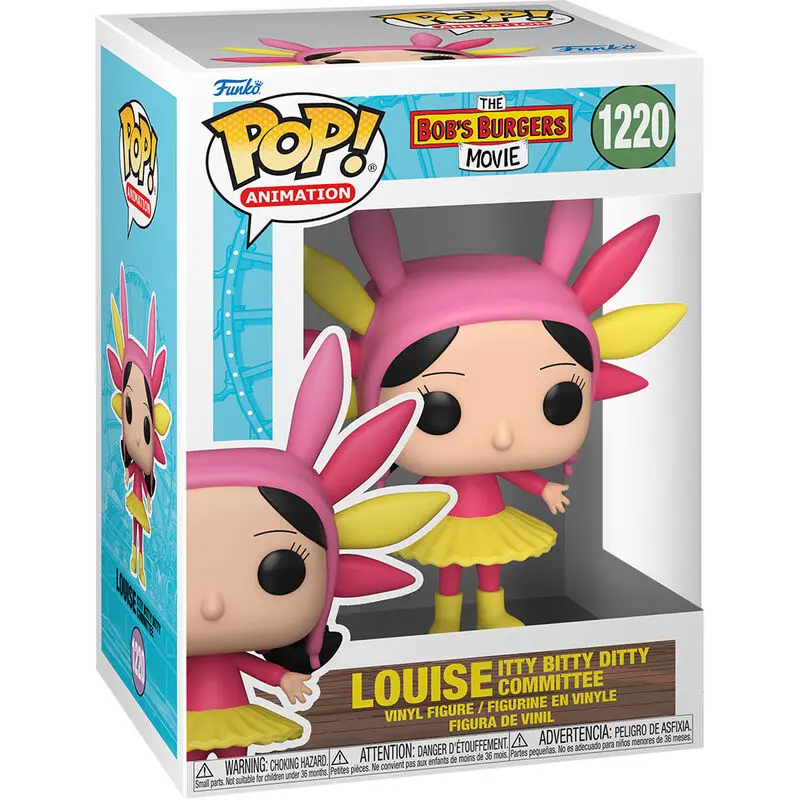 The Bob's Burgers Movie POP! Pride Vinyl Figure Louise Itty Bitty Ditty Committee 9 cm termékfotó