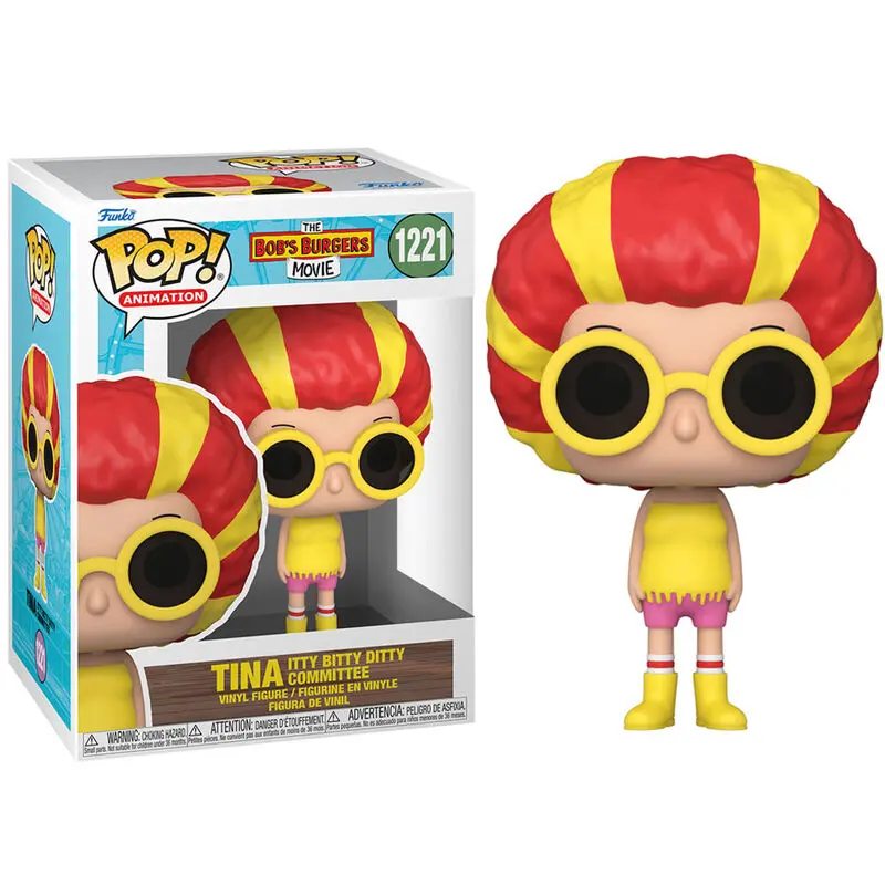 The Bob's Burgers Movie POP! Pride Vinyl Figure Tina Itty Bitty Ditty Committee 9 cm product photo