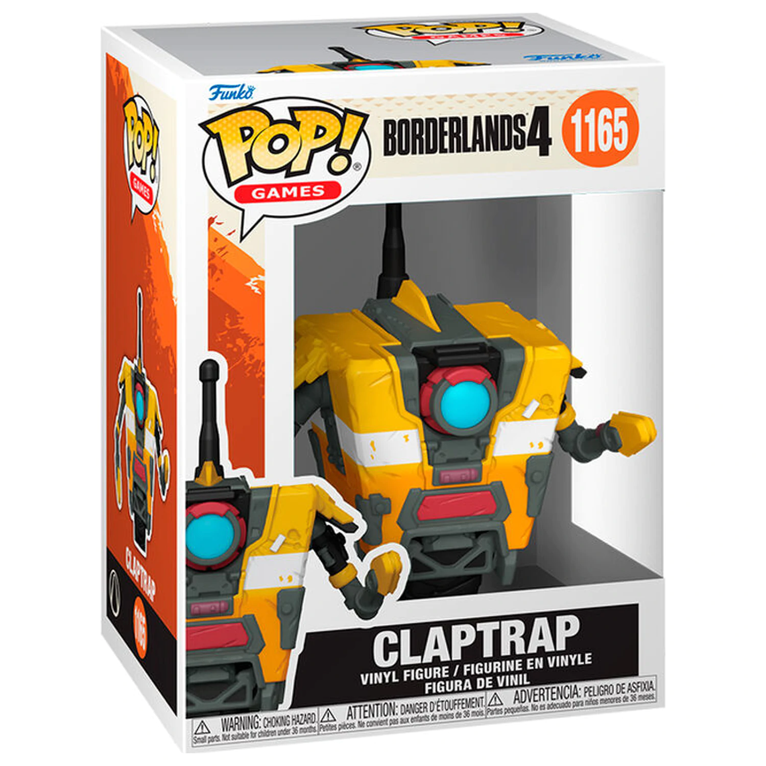 Funko POP figure Borderlands 4 Claptrap product photo