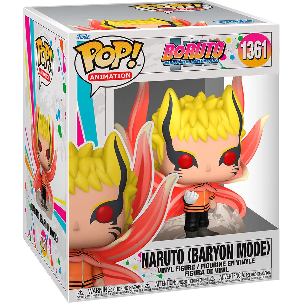 Boruto - Naruto Next Generations Super Sized POP! Vinyl Figure Baryon Naruto 15 cm product photo